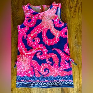 Lilly Pulitzer Cotton Shift Dress Size 6/7